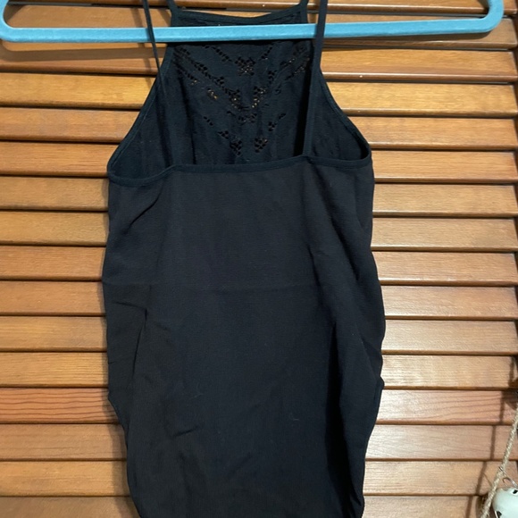 Free People Intimately Black High Neck Bodysuit - Picture 4 of 6